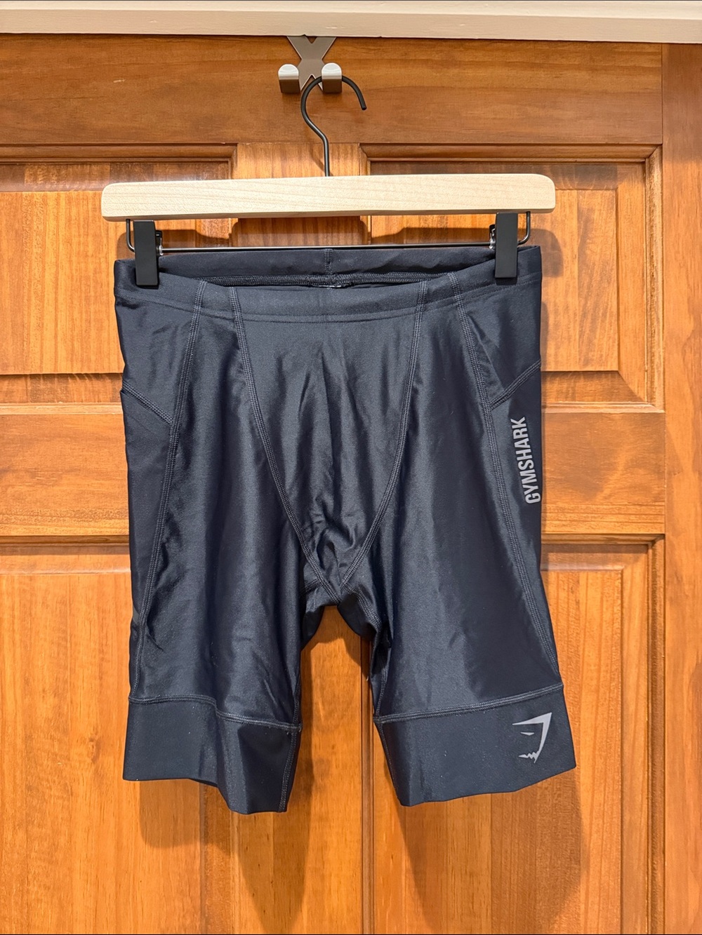 Gymshark Men's Black Athletic Compression Shorts
